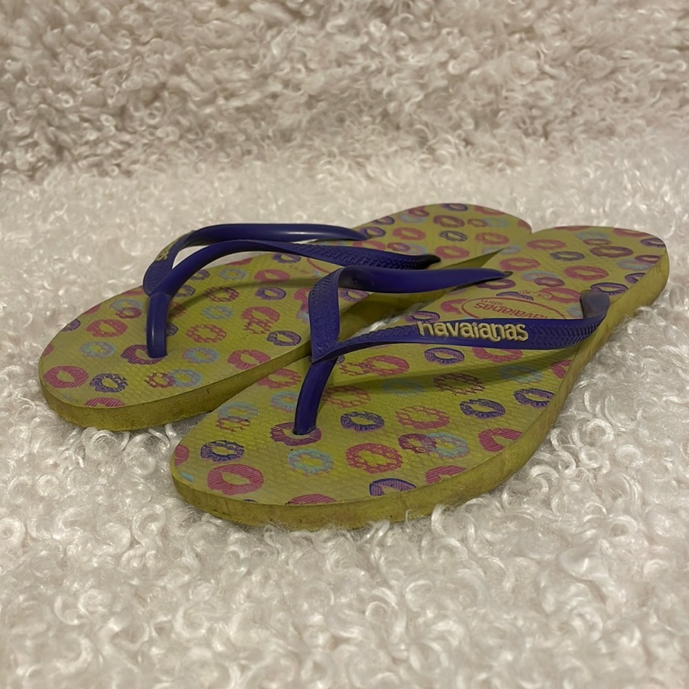 Havaianas Kiss Print Flip Flops